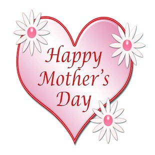 Happy Mother's Day heart 